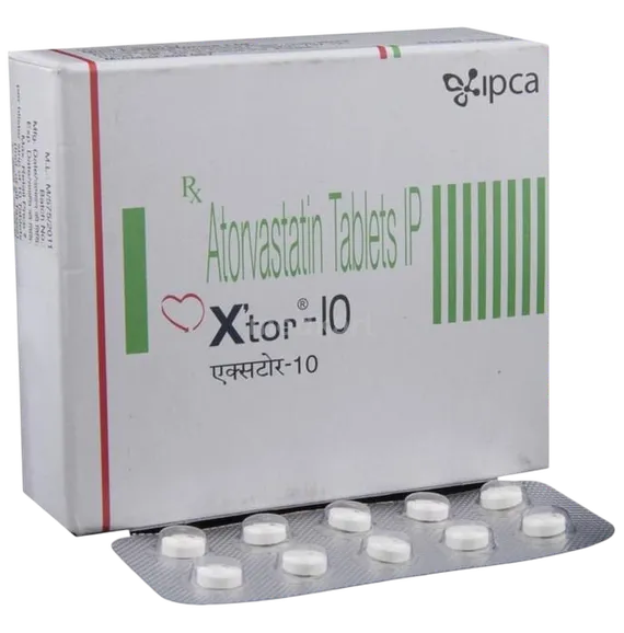 xtor 10mg tablet 10's